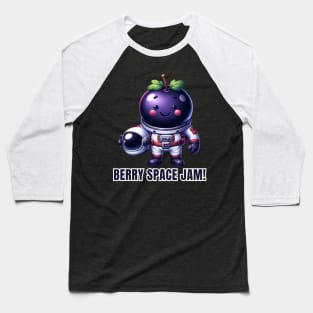 Astronaut Berry Explorer Design Baseball T-Shirt